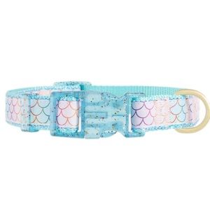 Blue Mermaid Adjustable Dog Collar